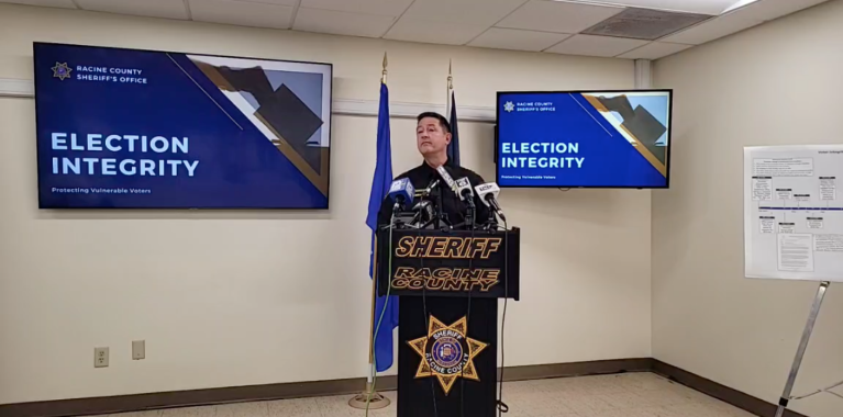 Wisconsin sheriff claims to have proof of election fraud