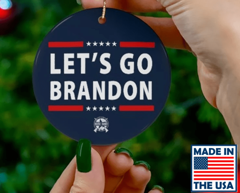 ‘Let’s go Brandon’ wrapping paper a big hit, with 3,000 pounds sold