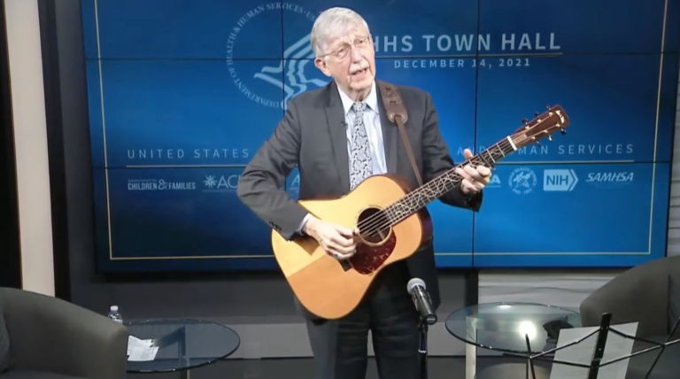WATCH: NIH director sings ‘Somewhere Past the Pandemic’