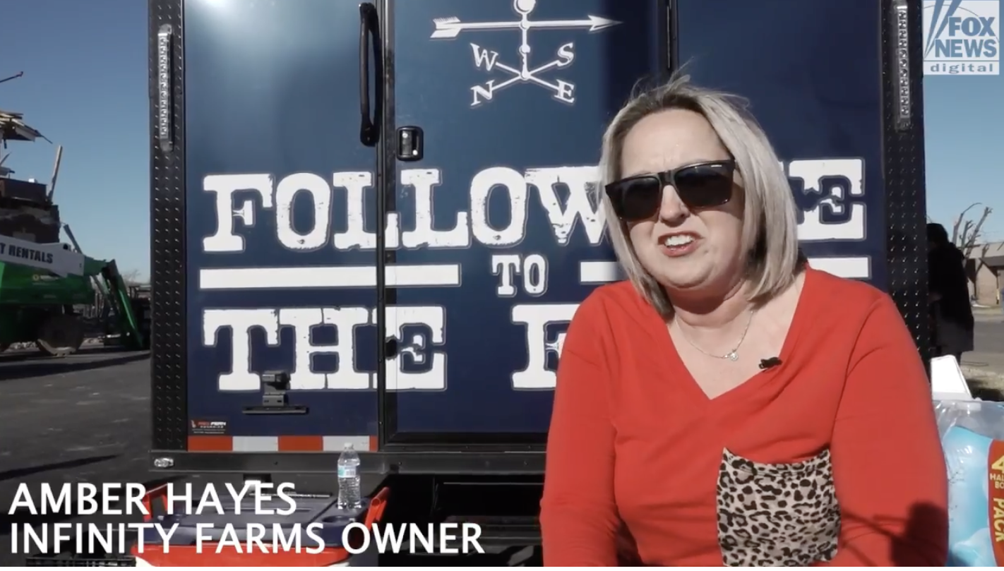 Restaurant owner hands out hot meals to first responders and victims in tornado-hit Kentucky