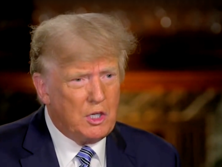 Trump says Biden is afraid of China