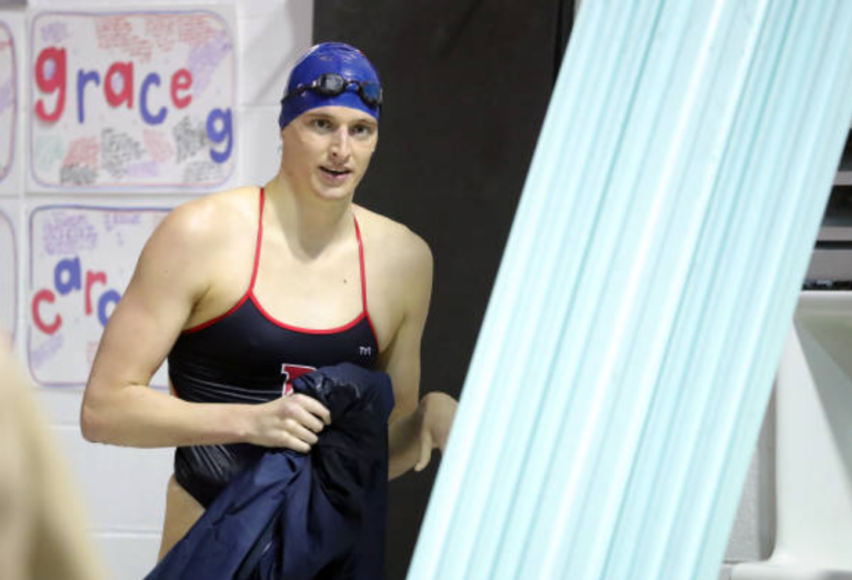 WATCH: Attendees argue over transgender NCAA Division I winner Lia Thomas