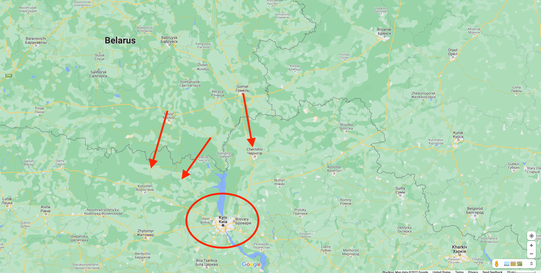 How and why Russia is massing forces north of Kyiv