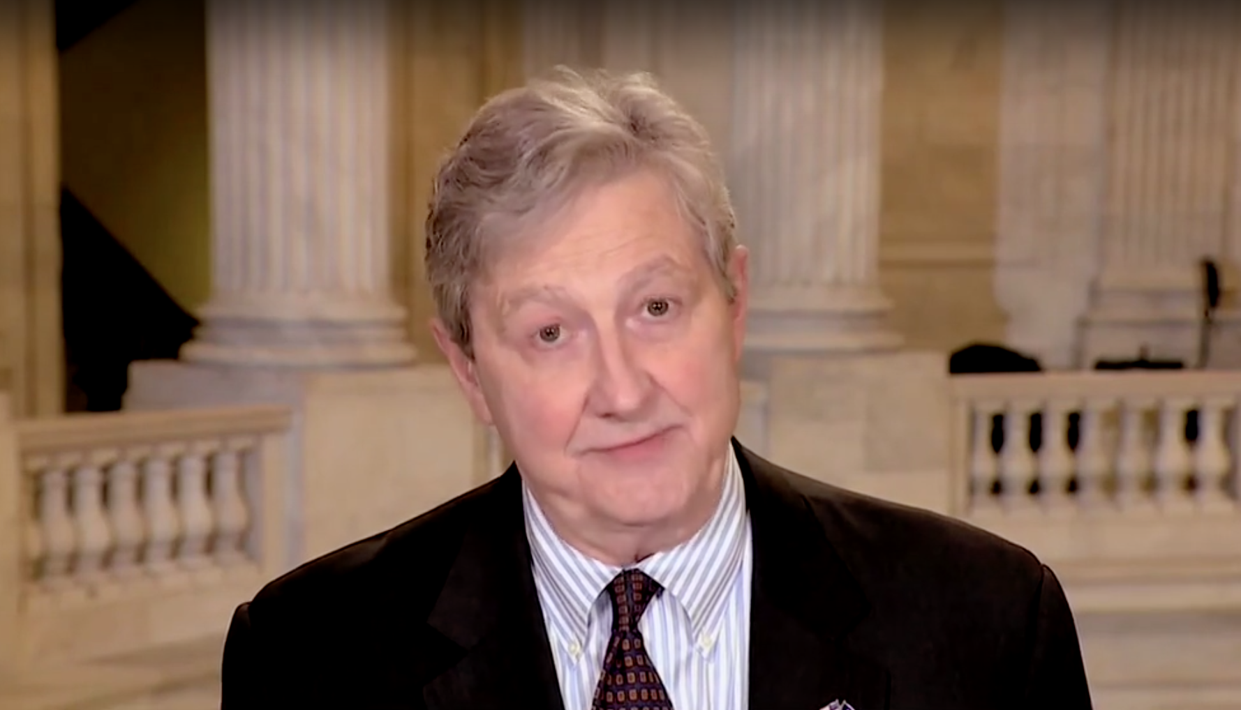 WATCH: Sen. Kennedy names leader of the free world, and it’s not Biden