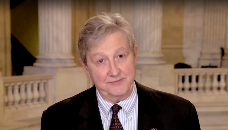 WATCH: Sen. Kennedy names leader of the free world, and it’s not Biden