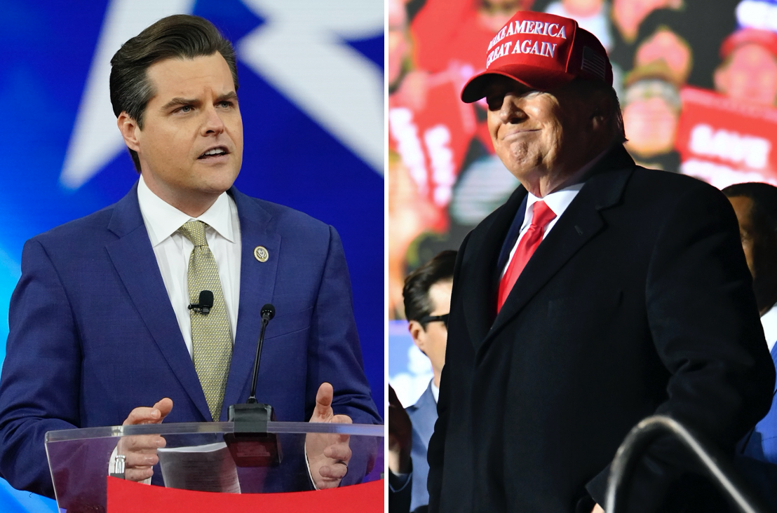 ‘That was interesting’: Trump invites Gaetz to speak, gets more than he expected