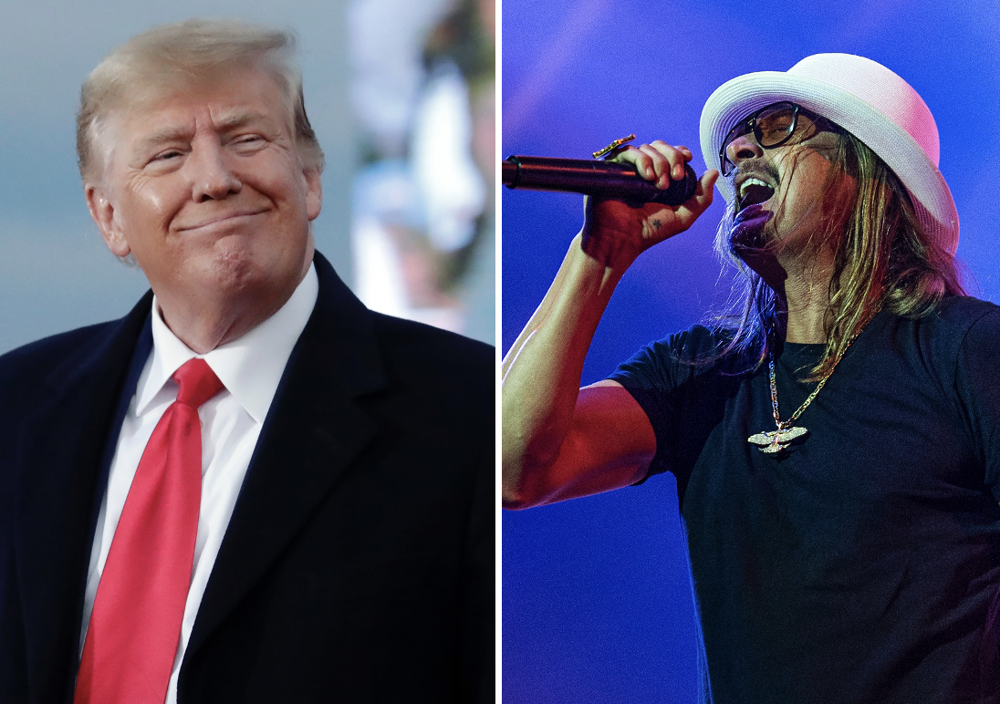 WATCH: Trump tells Kid Rock fans ‘Let’s make America rock again’