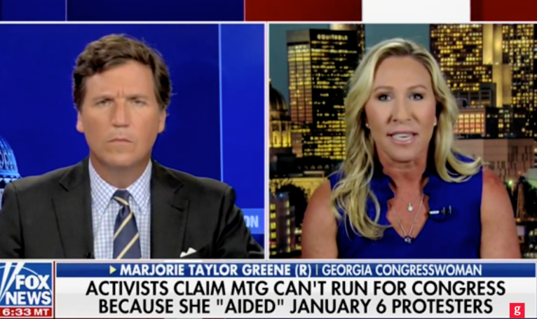 Stop the ‘steal’: Marjorie Taylor Greene decries challenge to ‘rip’ her from ballot