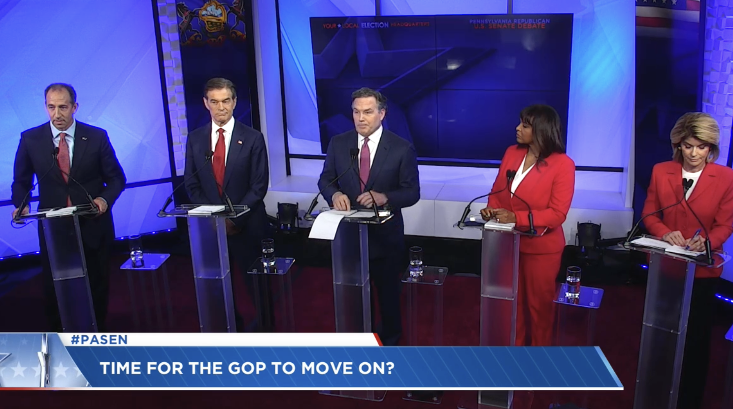Dr. Oz put in hot seat over Trump endorsement in PA Senate debate
