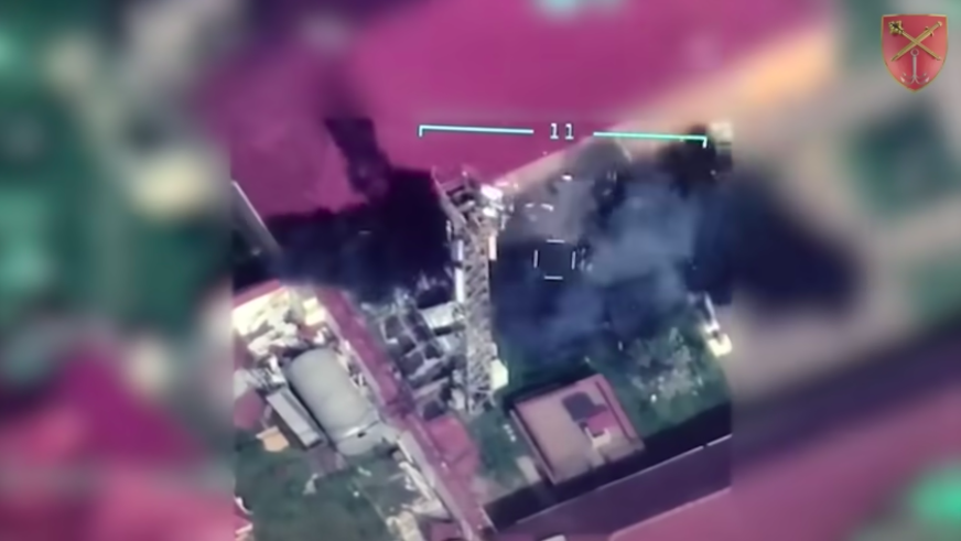 Ukraine bombs Snake Island, drone footage shows