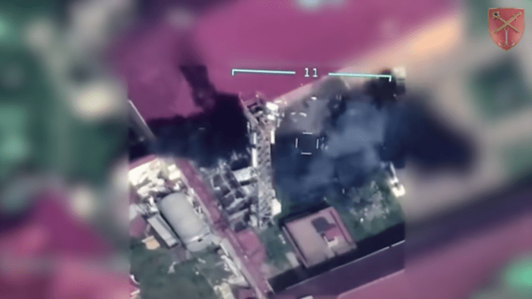 Ukraine bombs Snake Island, drone footage shows