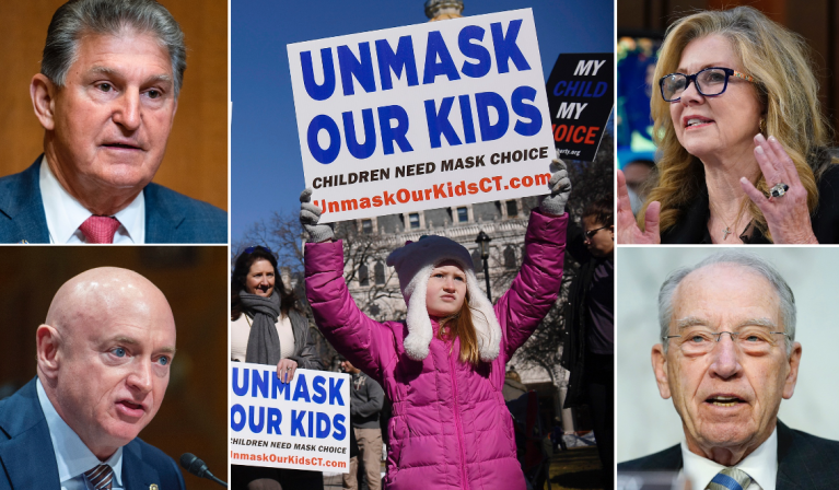 Bill to overturn Biden’s toddler mask mandate clears Senate with Democratic support