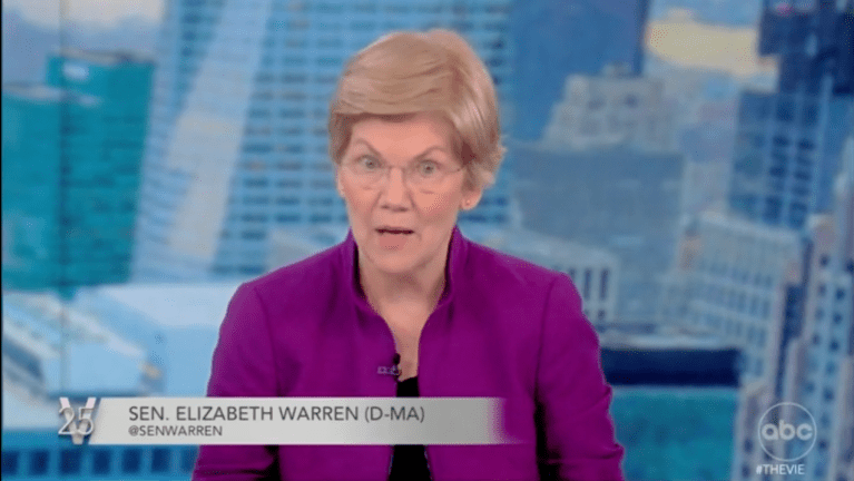WATCH: Warren tells pro-abortion Americans to ‘get in the fight’ and vote