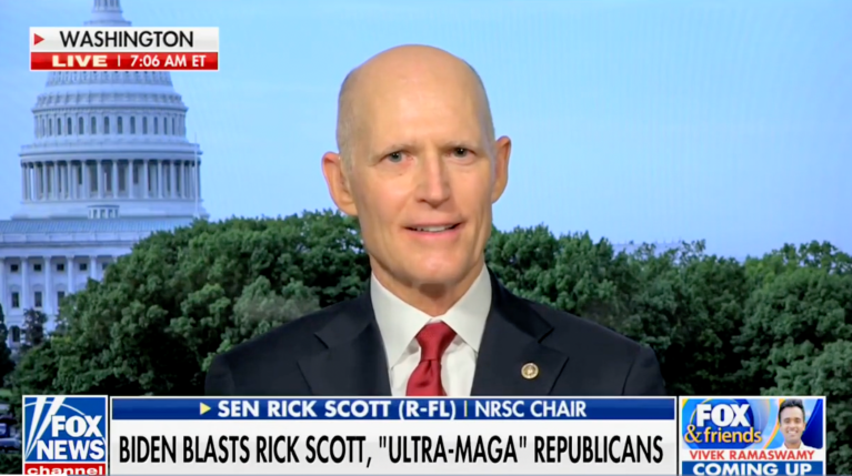 WATCH: Rick Scott strikes back, tells Biden to ‘get out of the way’ in economic recovery