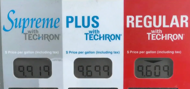 Gas prices soar near $10 in this part of the country