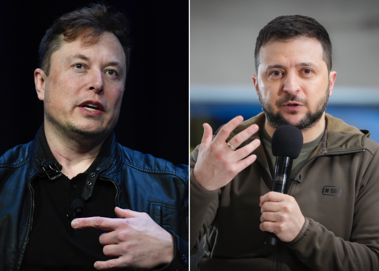 Musk’s SpaceX Starlink internet saving Ukraine from Russian propaganda: Zelensky