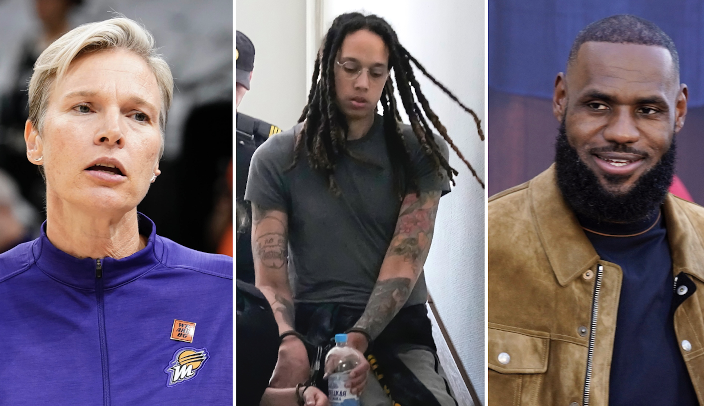 ‘If it was LeBron, he’d be home’: Griner’s coach calls for WNBA star’s release