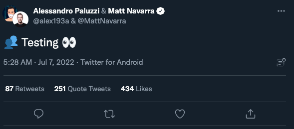 Two birds, one tweet: Twitter tests ‘CoTweet’ feature
