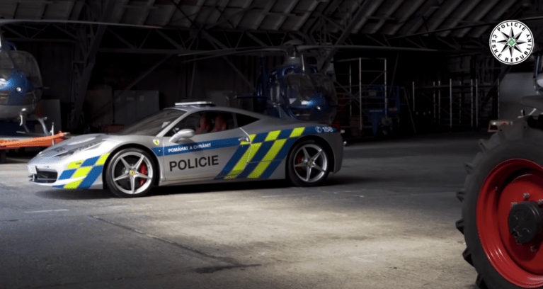 Hot wheels: Czech police add seized Ferrari to fleet of vehicles