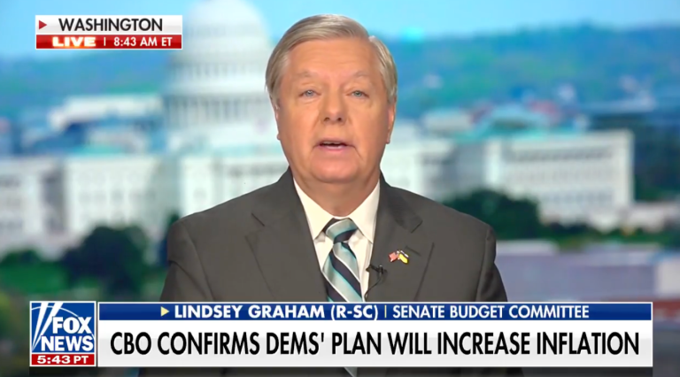 WATCH: Lindsey Graham calls ‘fraud’ Inflation Reduction Act a ‘lie’
