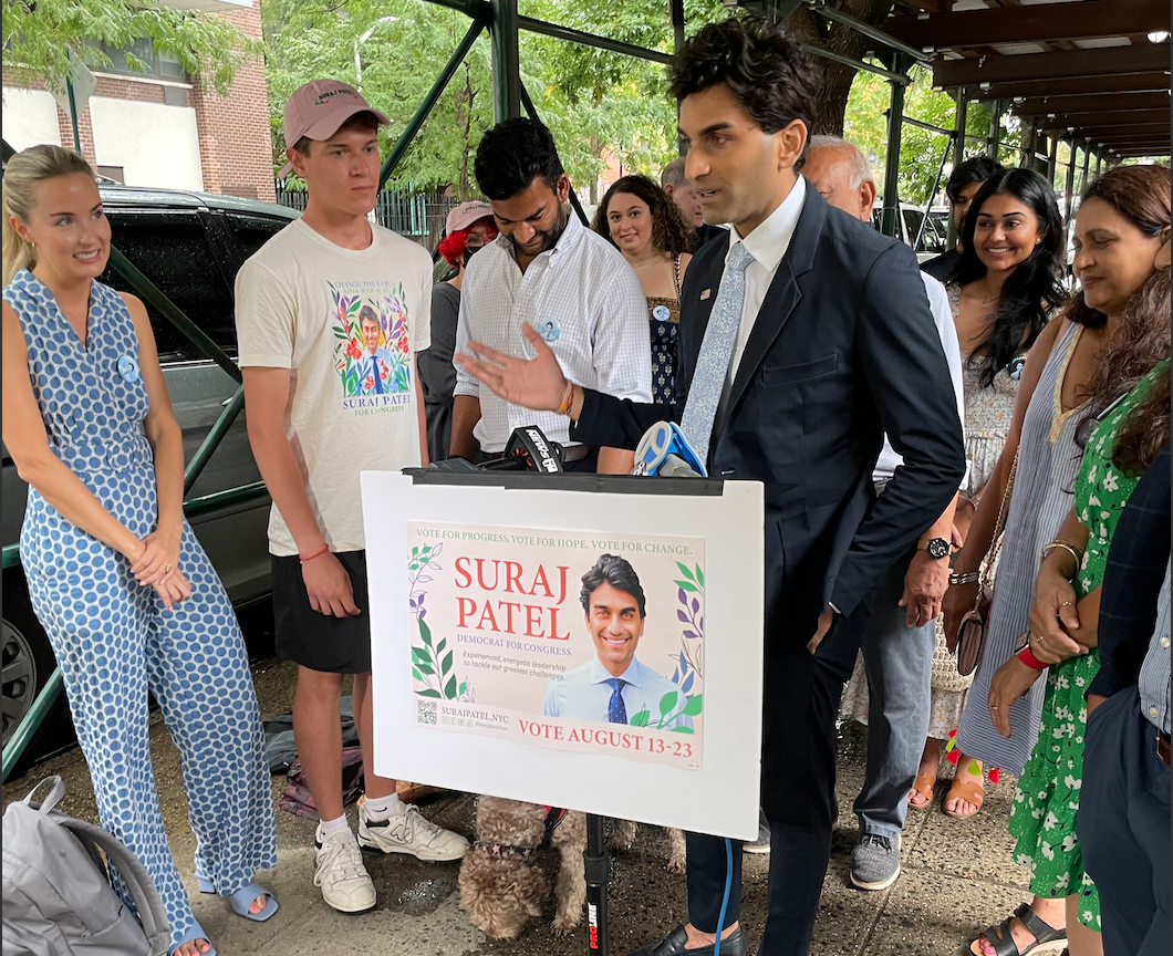 Titans Nadler and Maloney loom large over Suraj Patel’s long-shot House bid