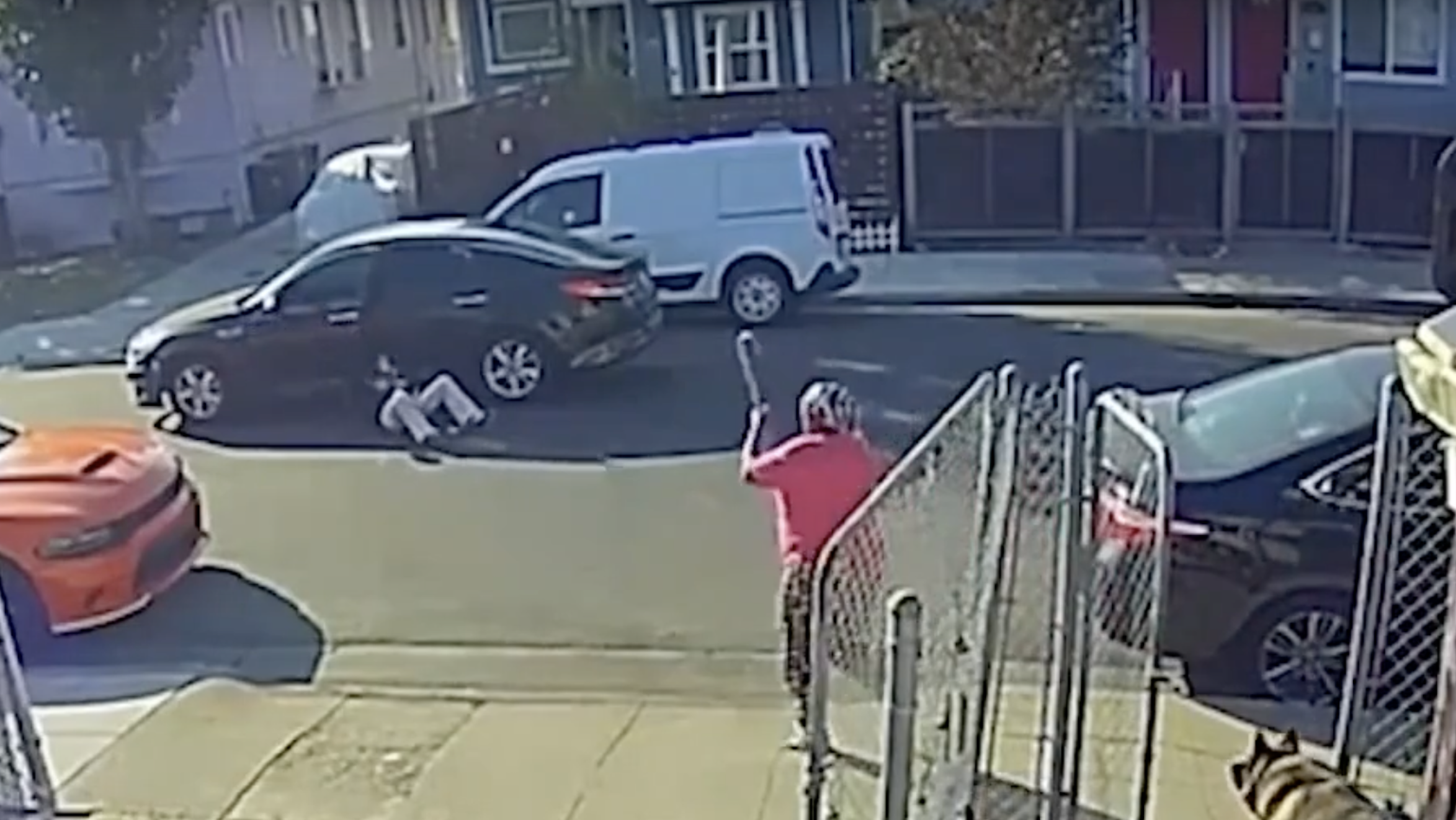 WATCH: Grandmother uses cane to ward off purse snatcher