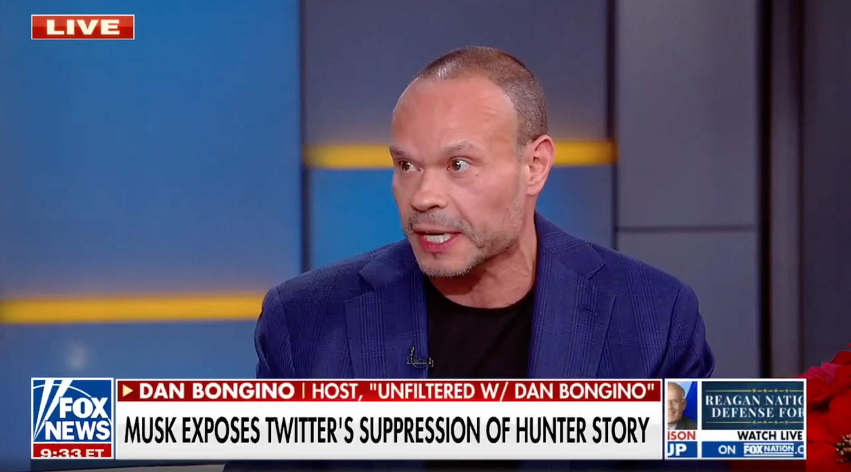 Dan Bongino ready to ‘go to war’ for speech after ‘Twitter files’ release