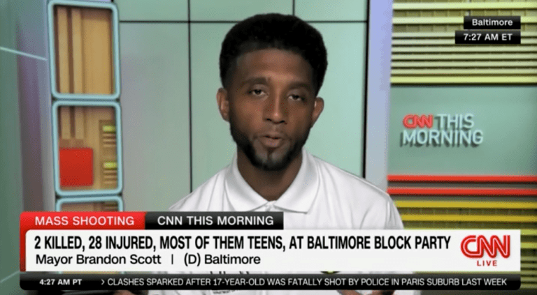 Baltimore mayor criticizes attention given to ‘suburban white’ community after mass shooting