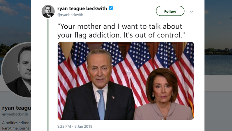 The only new thing from the prime-time speeches? Chuck and Nancy memes