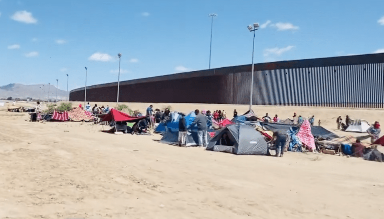 Mayorkas visits border as it erupts into chaos near Title 42 end