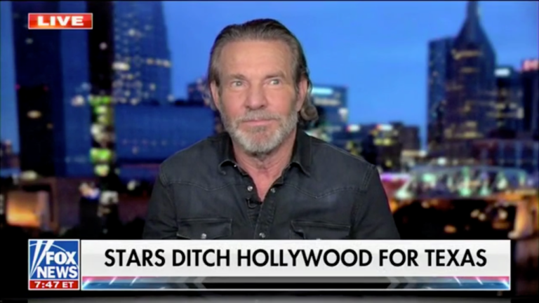 Dennis Quaid lobbies to make Texas new ‘film capital of the world’ over California