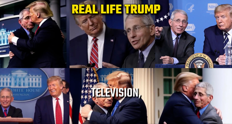 DeSantis uses AI-generated images to attack Trump and Fauci in campaign ad