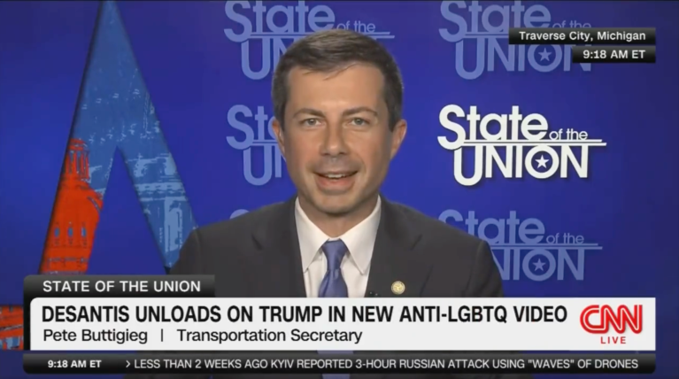 Pete Buttigieg blasts ‘strangeness’ of DeSantis campaign ad