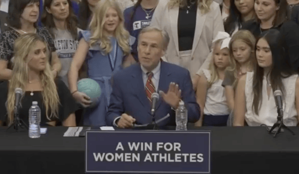 Riley Gaines hails Texas law banning transgender athletes from women’s college sports teams