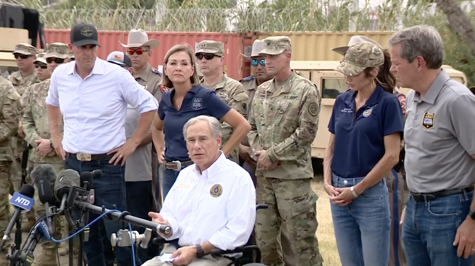 Texas moves border buoys back into US water after drifting into Mexican territory