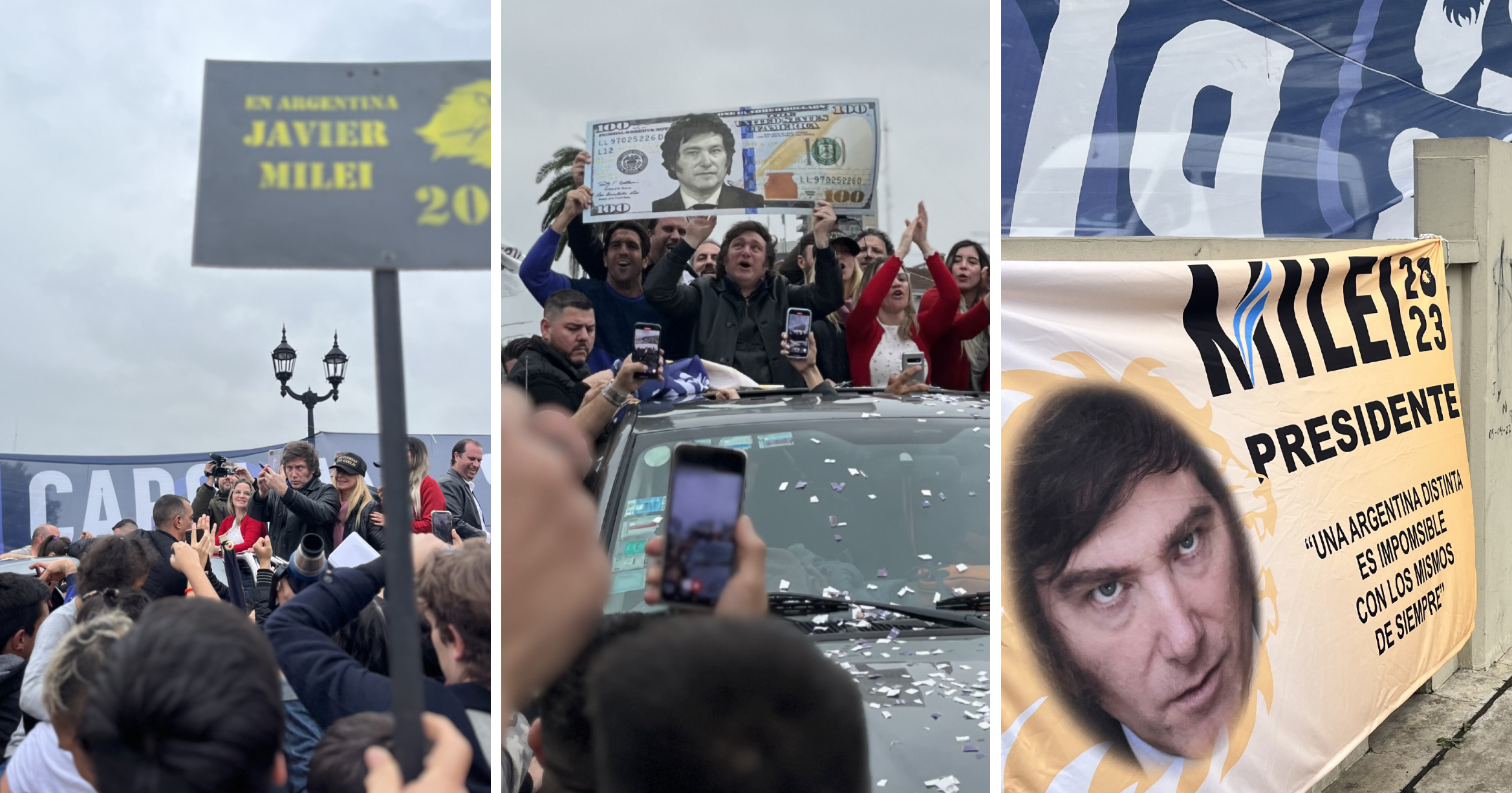 With Argentina ravaged by inflation, presidential candidate touts the US dollar