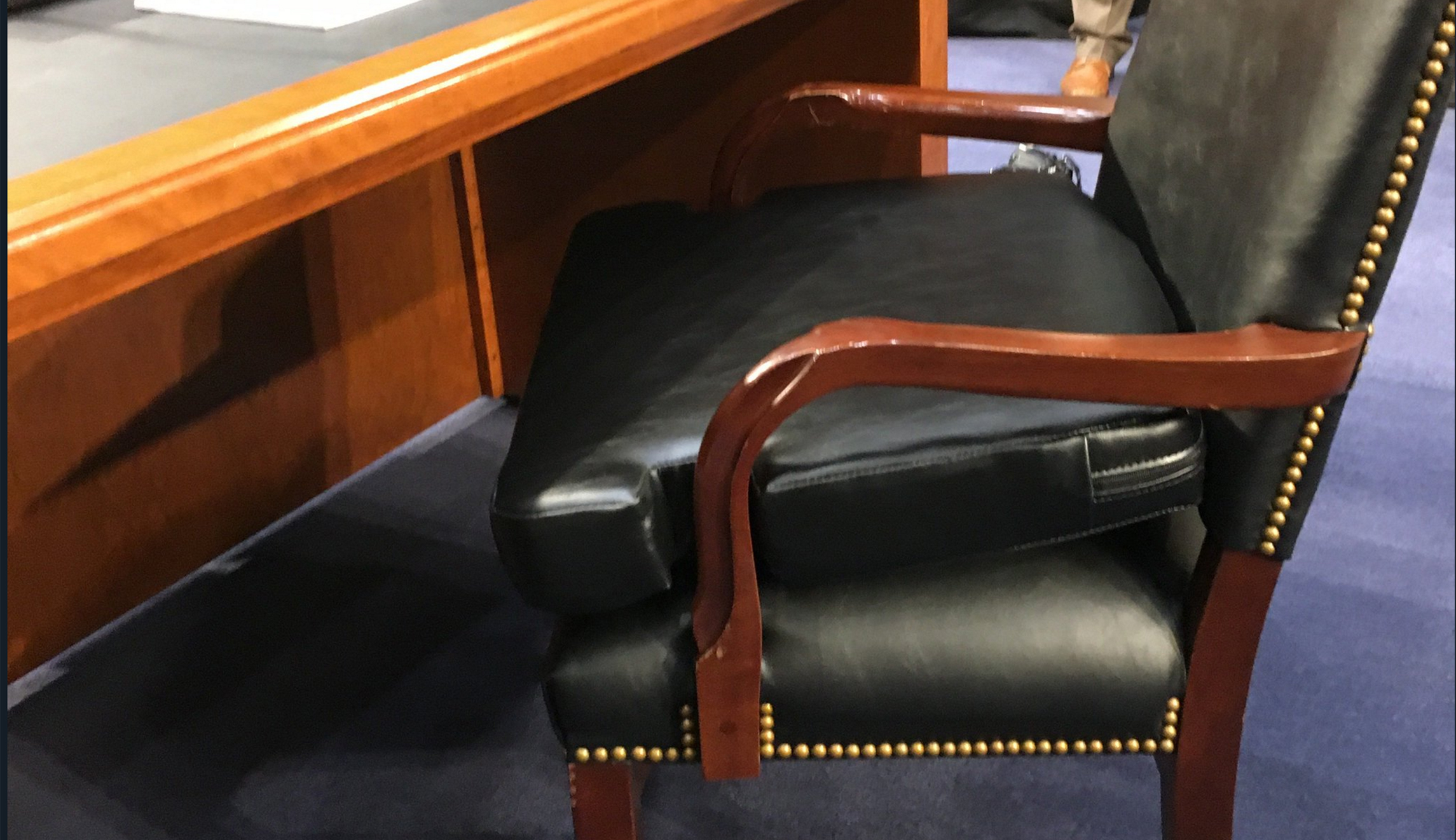 Mark Zuckerberg’s chair for key Senate hearing gets extra padding