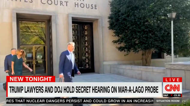 Trump lawyers spotted in DC for ‘secret’ hearing