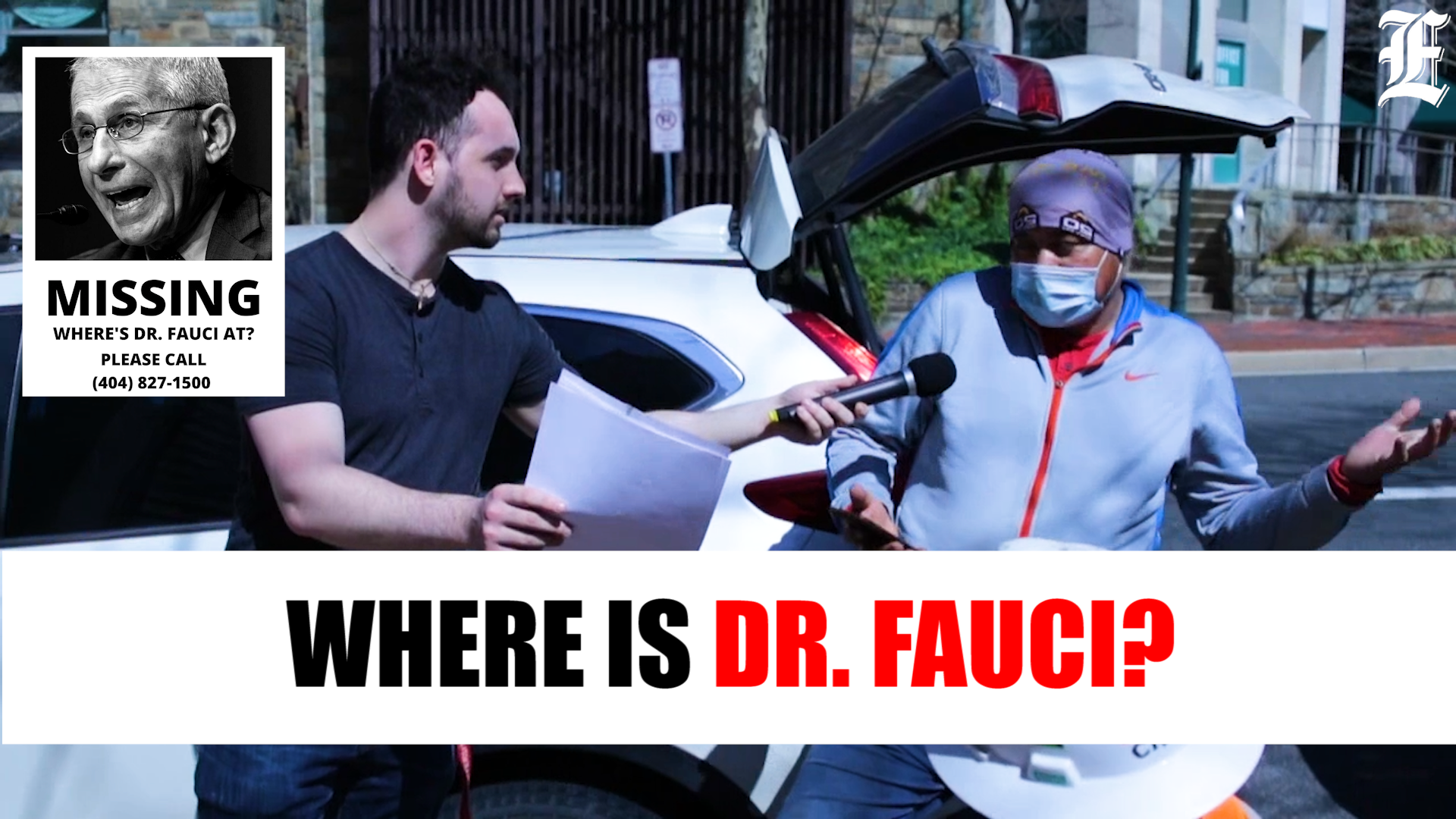 WATCH: We went looking for Dr. Fauci