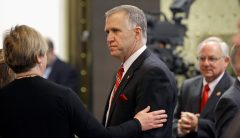 GOP leaders back North Carolina Sen. Thom Tillis by bloodying his primary challenger