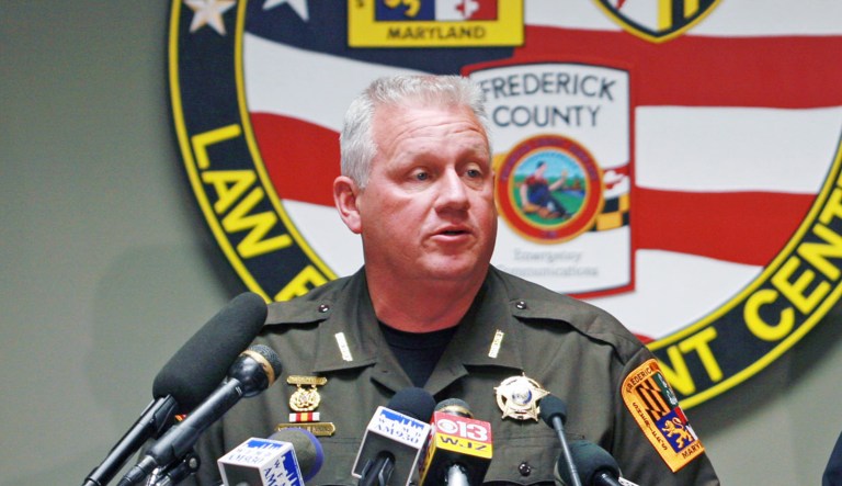 Frederick County Sheriff Chuck Jenkins.