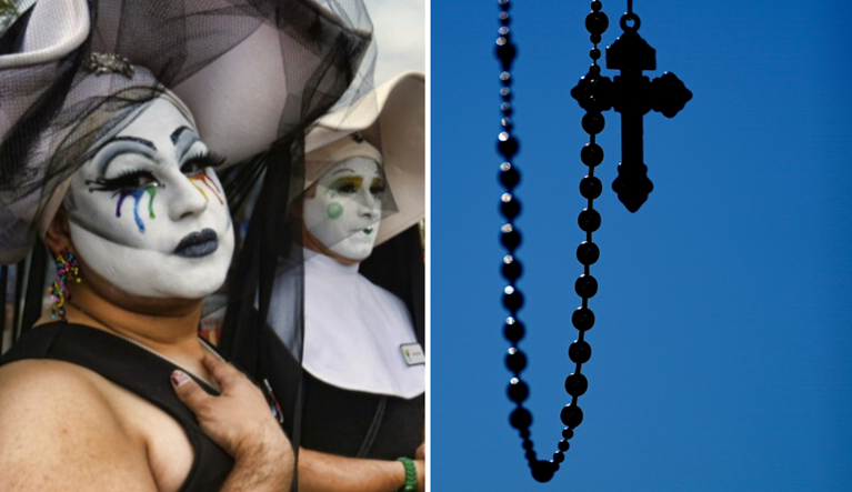 Members of Sisters of Perpetual Indulgence, the self-described 