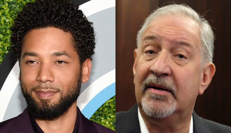 Jussie Smollett and Mark Geragos
