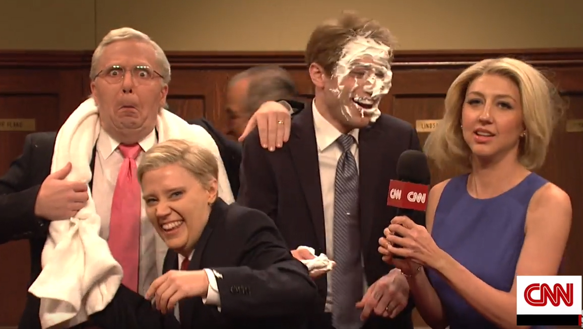 ‘SNL’ opens with GOP locker room celebration after Brett Kavanaugh confirmation