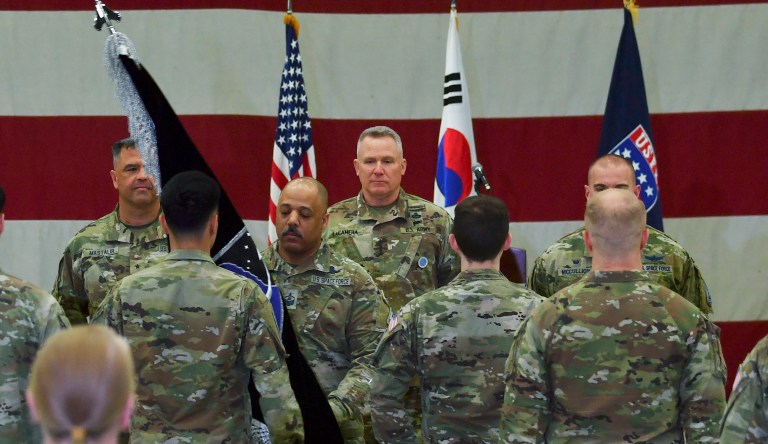 US opens Space Force unit in South Korea