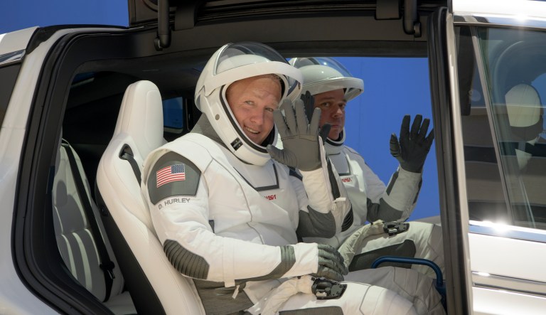 This undated photo released by Virgin Galactic shows the interior of their SpaceshipTwo Cabin during a flight. Highly detailed amenities to enhance the customer experience were shown in an online event Tuesday, July 28, 2020, revealing the cabin of the companyâs rocket plane, a type called SpaceShipTwo, which is undergoing testing in preparation for commercial service. There are a dozen windows for viewing, seats capable of being customized to each of six passengers and mood lighting. 