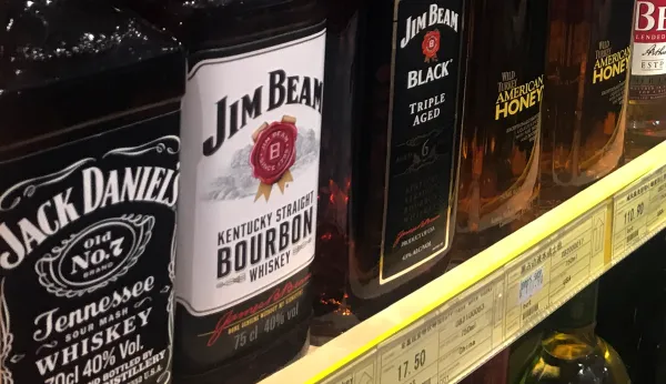 A trade war against American spirits