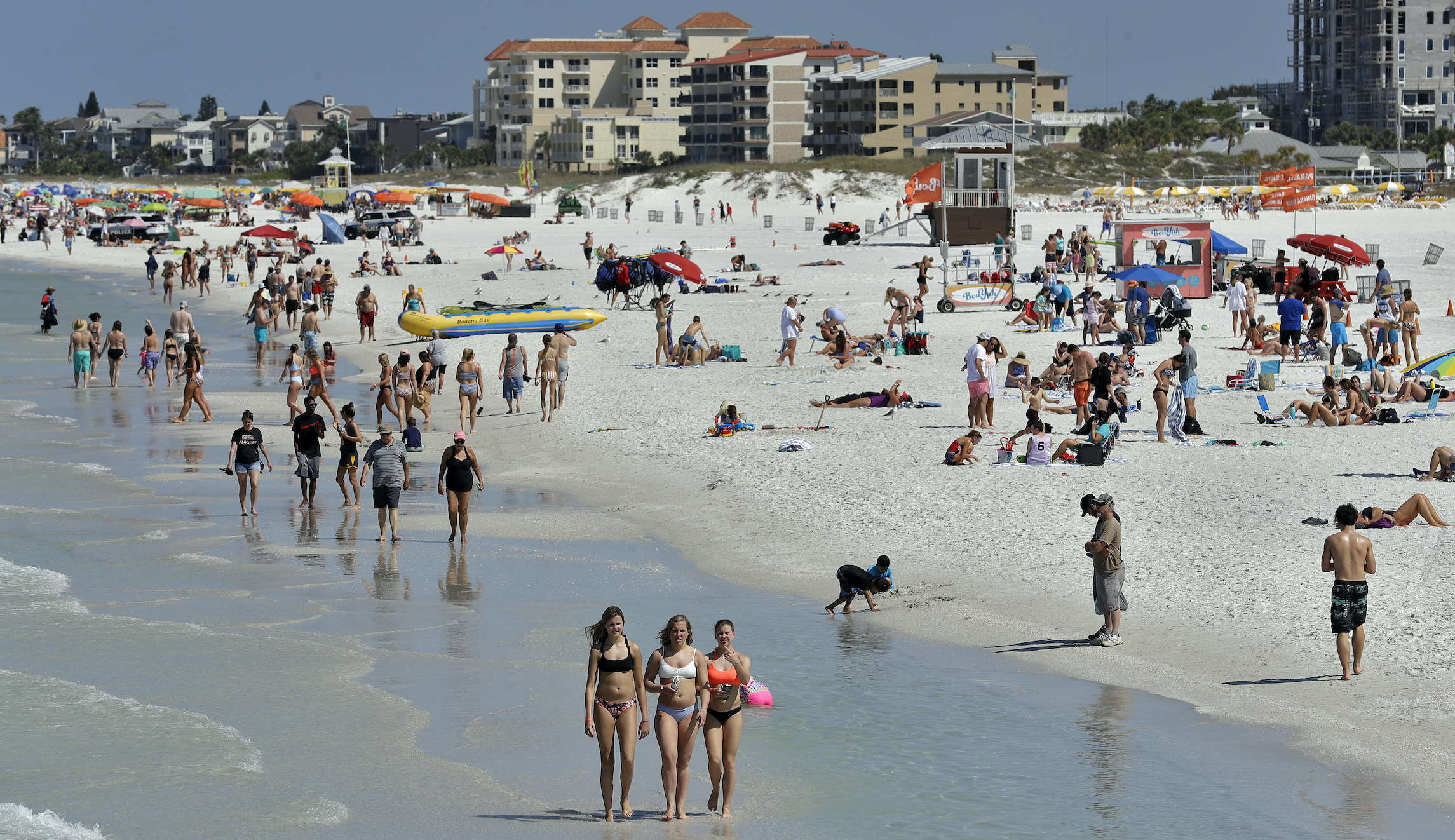 Five Florida college students test positive for coronavirus after spring break trip