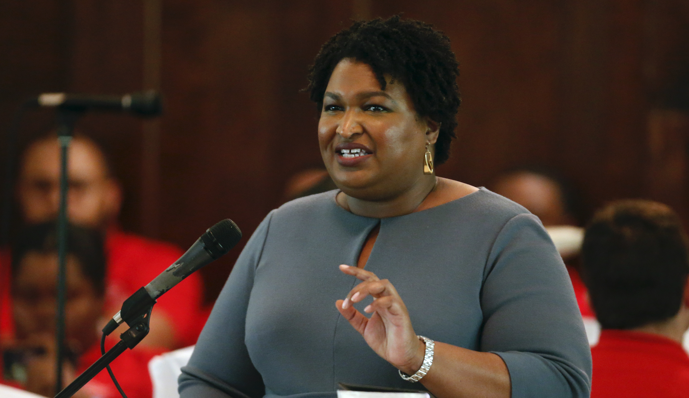 Stacey Abrams claims she hasn’t been ‘pitching’ herself to be Biden running mate