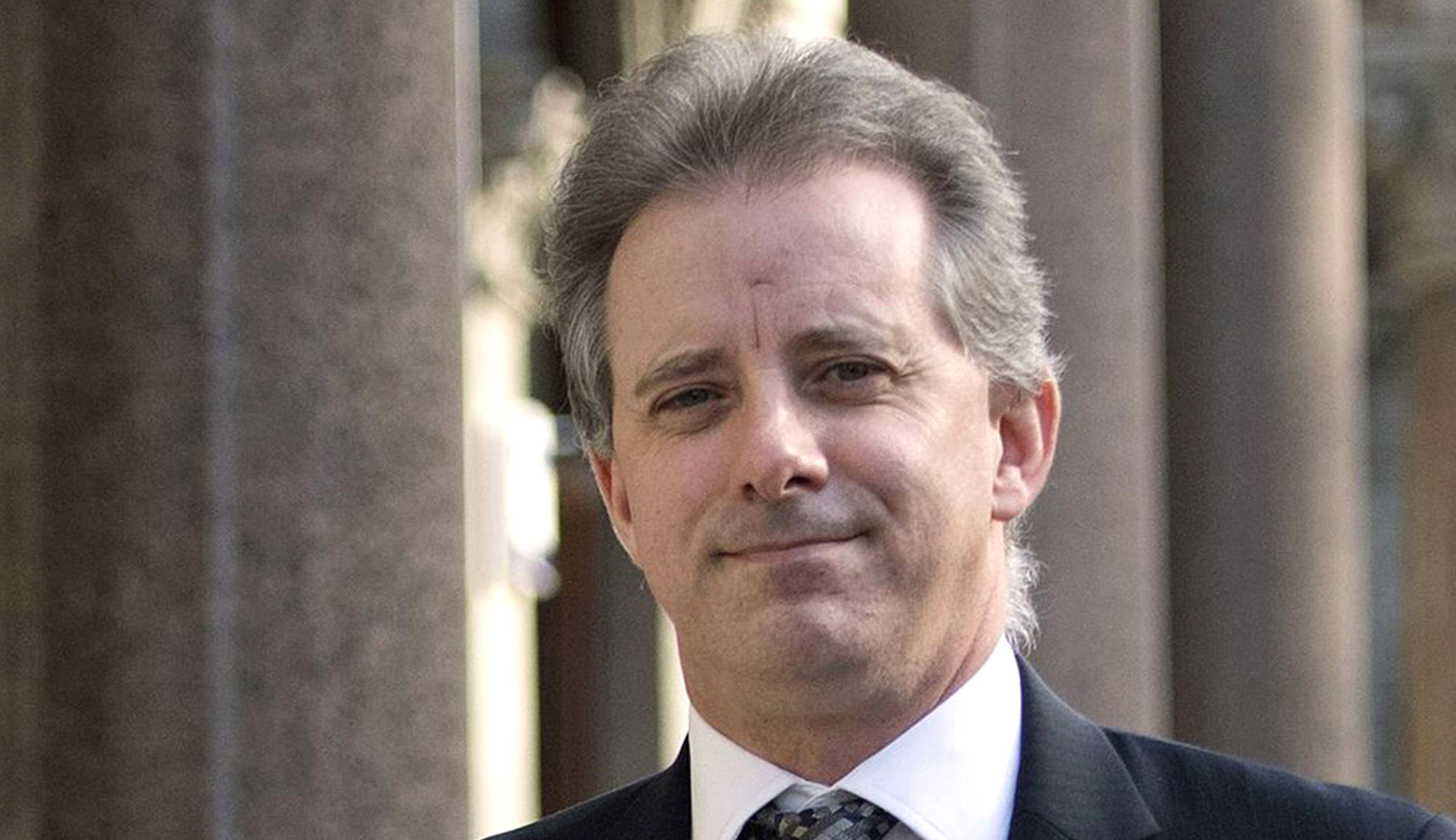 Christopher Steele is pictured.